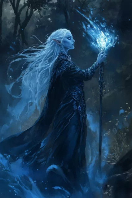 cbowofrivia_A_female_elf_warlock_casting_a_powerful_spell_in_a__7247ca9f-de6a-4873-9533-1cb3cdc469a8