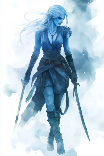 cbowofrivia_A_full_body_female_air-genasi_rogue_at_twilight_her_f3cfc09c-d48f-48a7-8900-334abfe885f4