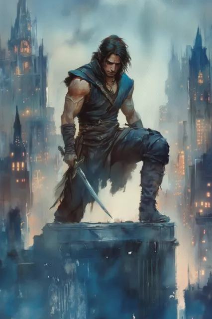 cbowofrivia_A_male_half-elf_rogue_stands_atop_a_shadowy_rooftop_a38a4402-c847-442e-a0b6-d7f5b790ccf0