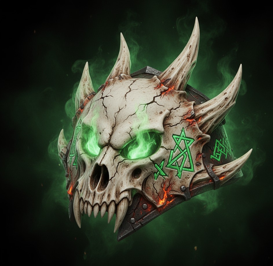 The Hellhound 's Dread Pauldron