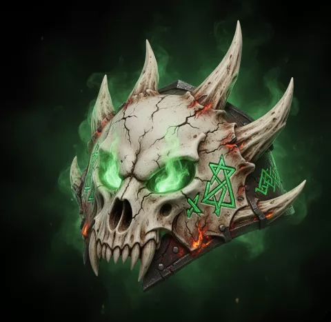 The Hellhound 's Dread Pauldron