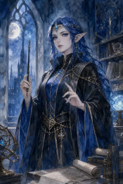 Unnamed High Elf Wizard