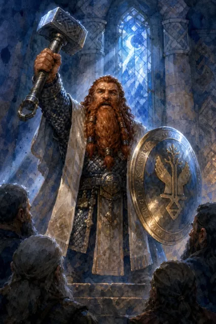 Unnamed Dwarf Cleric