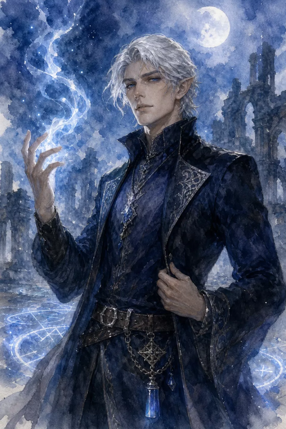 Unnamed Half-Elf Sorcerer