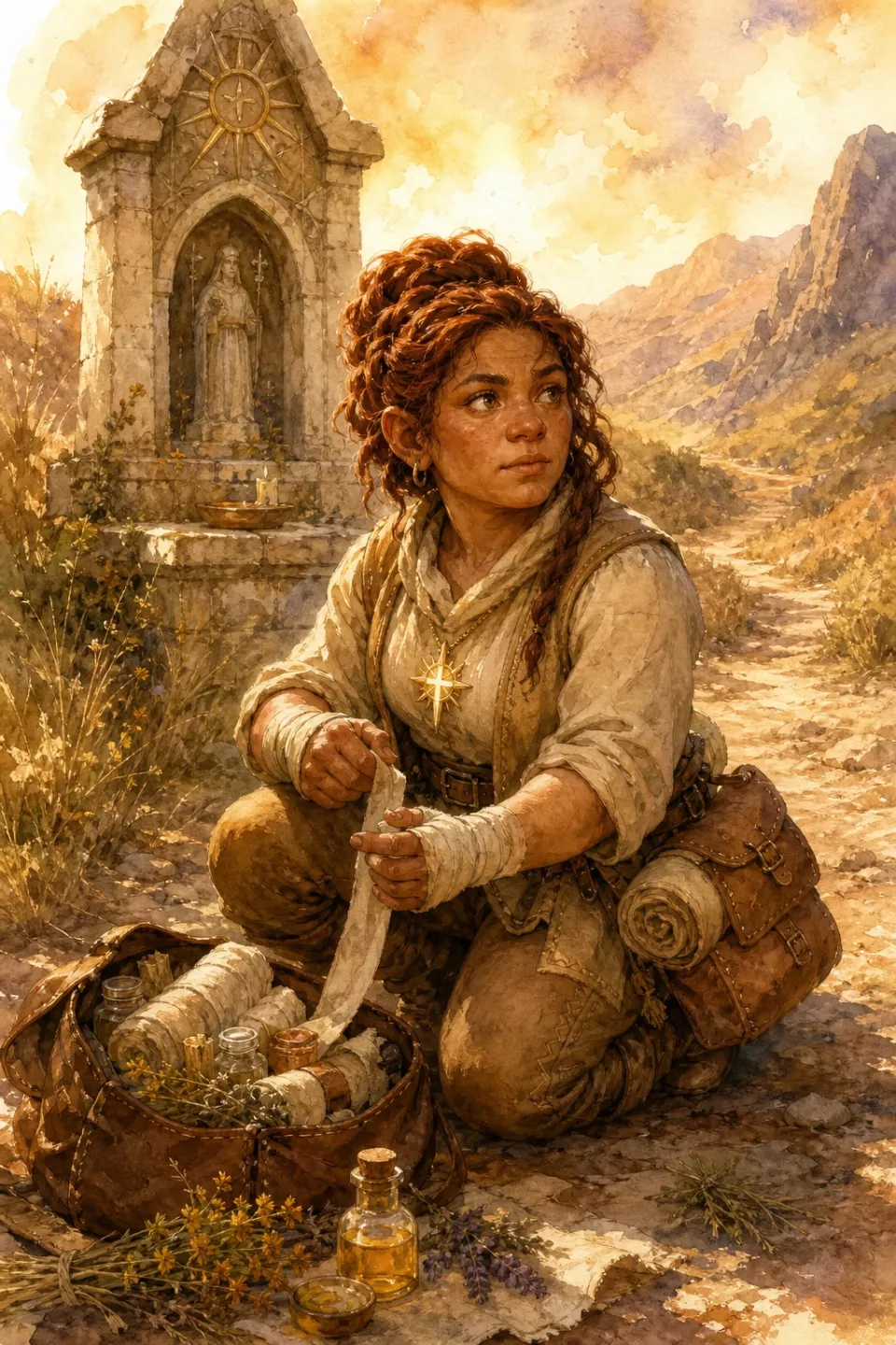 Unnamed Dwarf Cleric