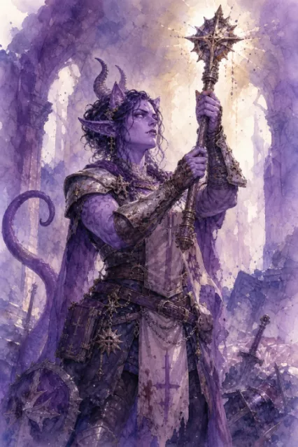 Unnamed Demon War Cleric