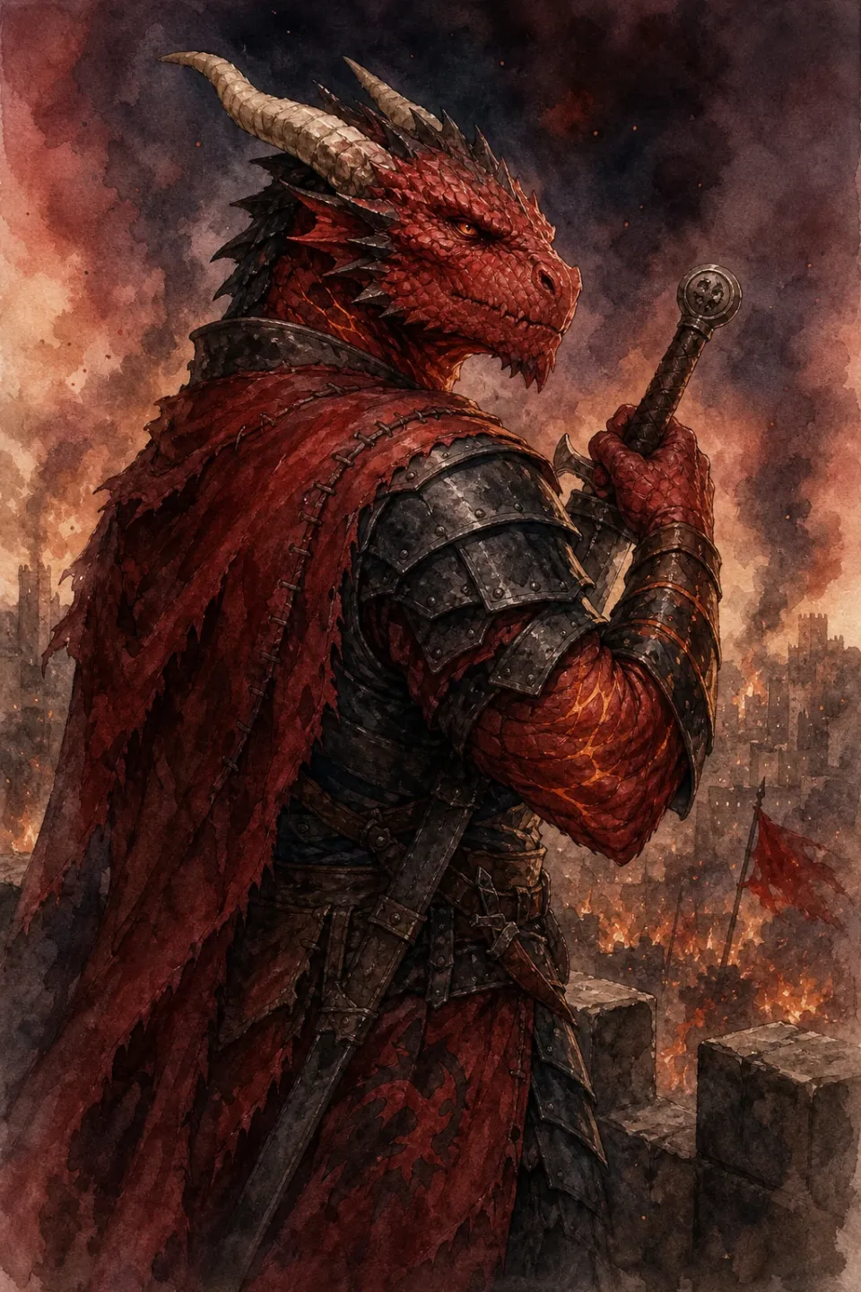 Vyraxis Flamemantle