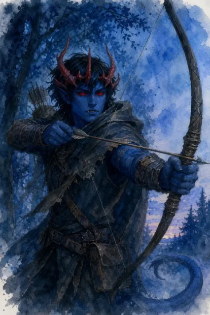 Unnamed Tiefling Ranger