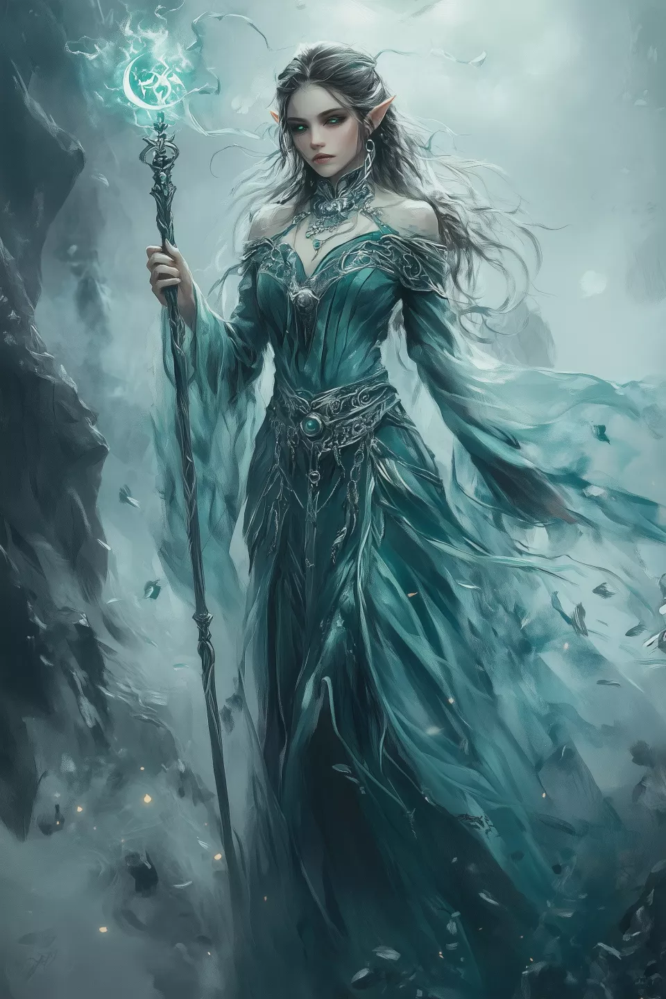 cbowofrivia_An_elegant_female_elf_cleric_stands_in_a_moonlit_gl_4b5531ad-5000-4664-8273-87c999e7af59