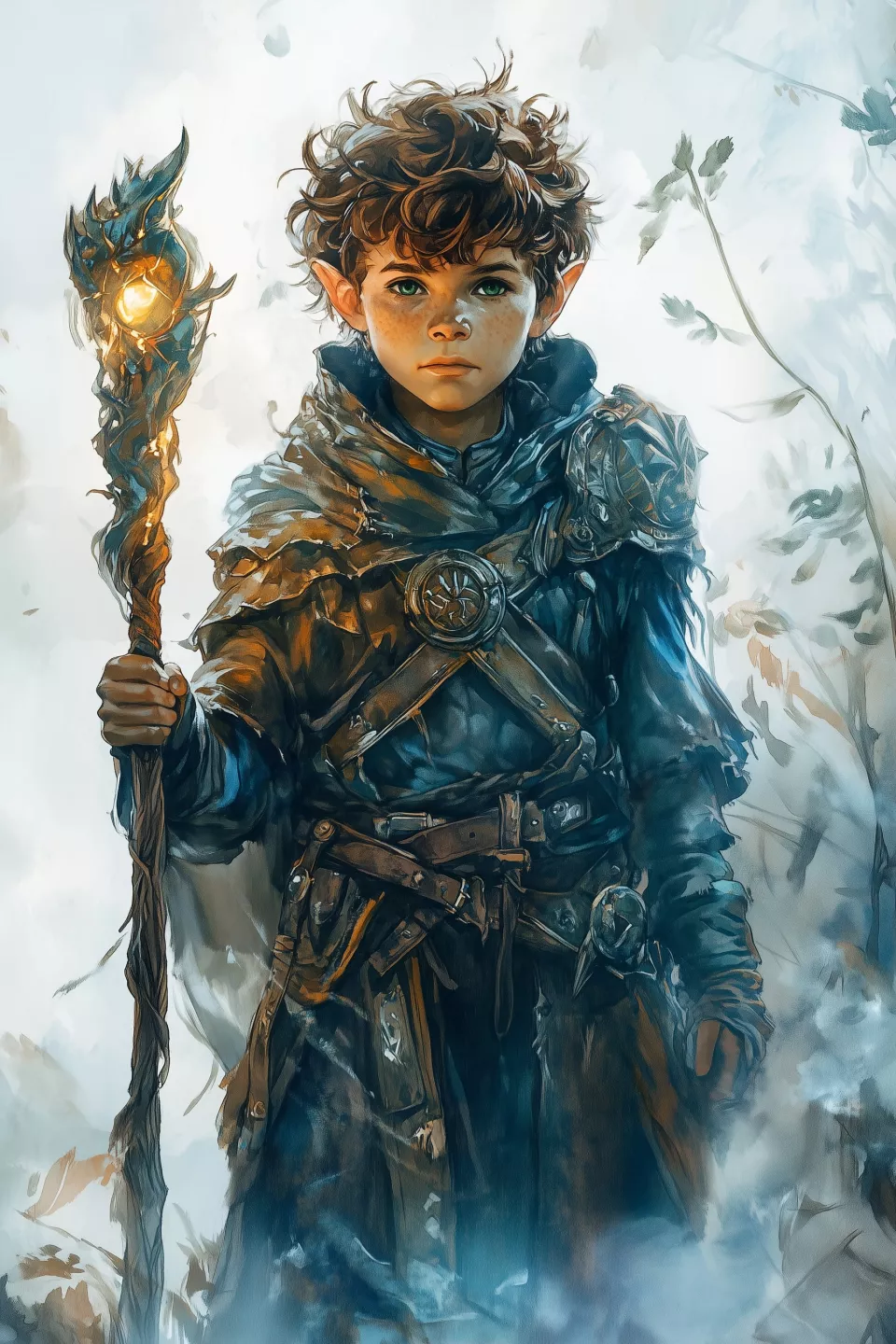 cbowofrivia_A_short_fat_male_halfling_wizard_stands_in_a_mystic_5c9fecef-b4ad-44f6-b0f4-c7ae3b1db79f